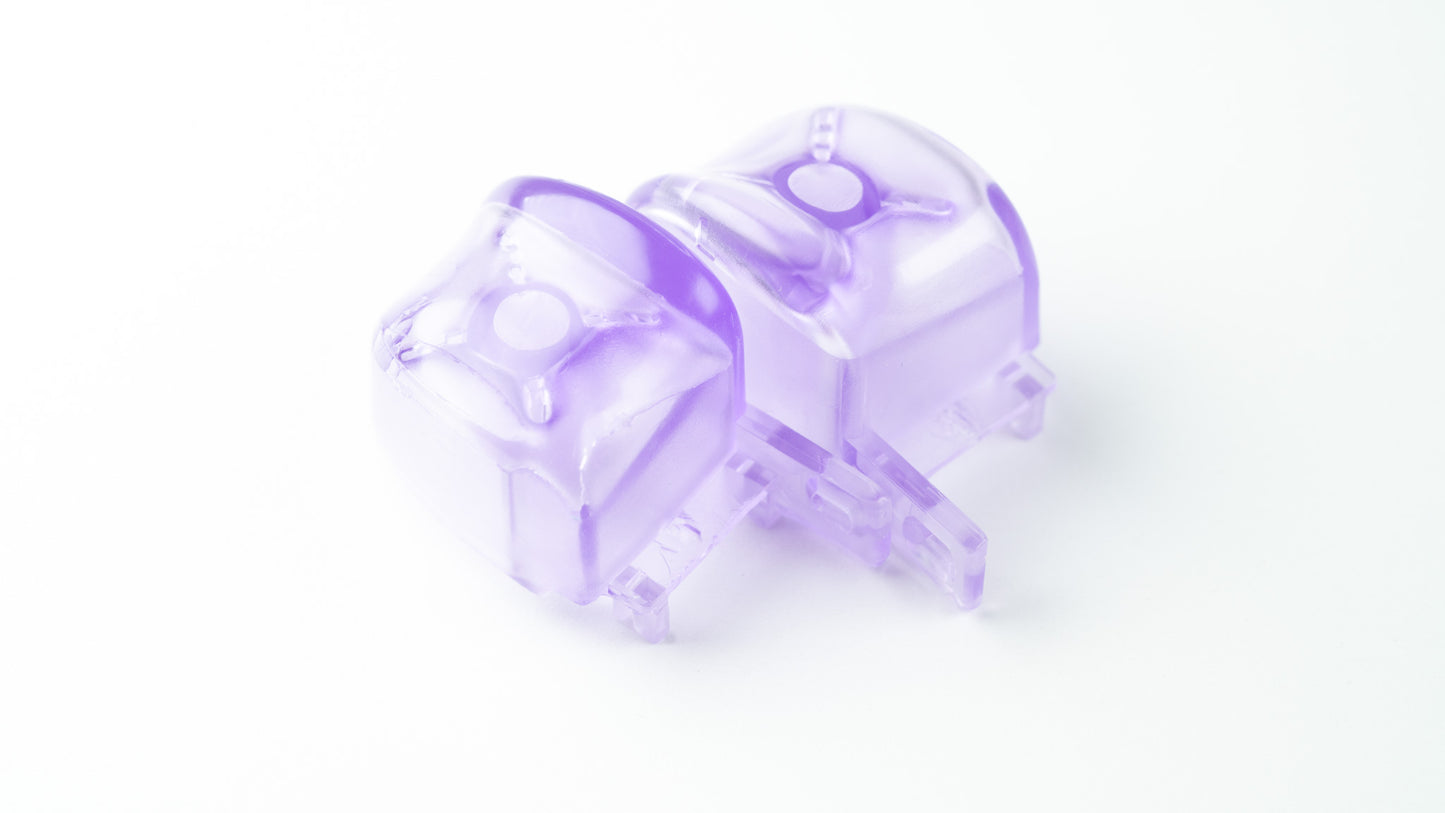 ERGO GameCube Triggers - CLEAR PURPLE