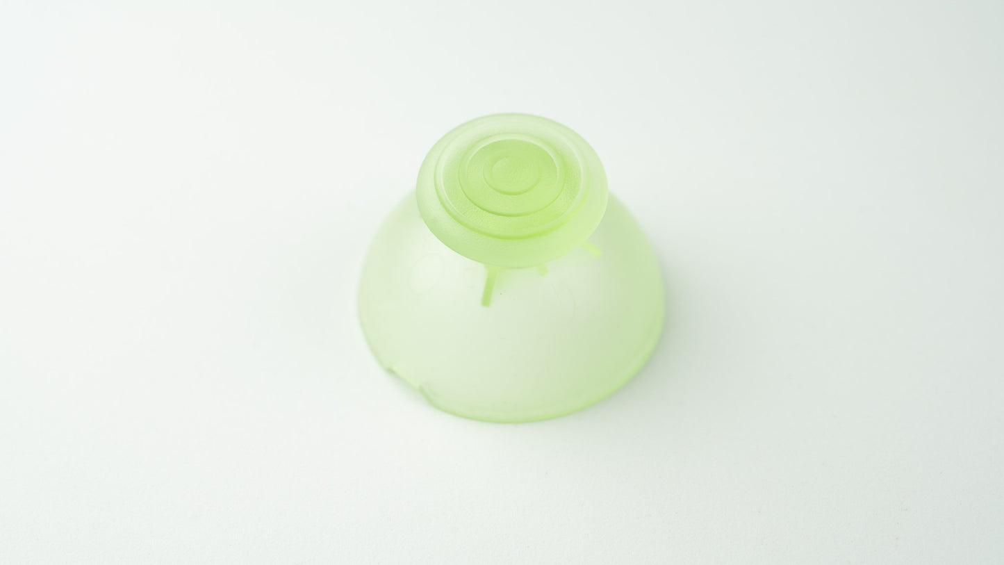 GameCube Full Resin Analog Stick - CLEAR GRASS GREEN