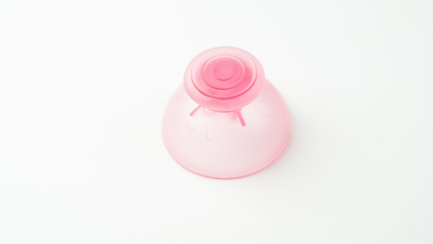 GameCube Full Resin Analog Stick - CLEAR HOT PINK