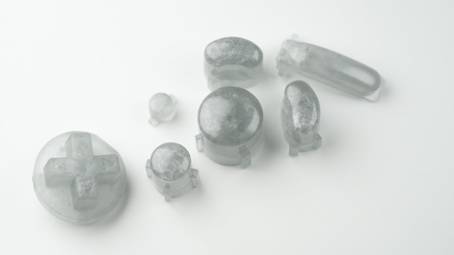 BALD GameCube Button Set - QUICKSILVER