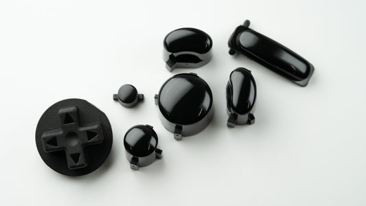 BALD GameCube Button Set - BLACK