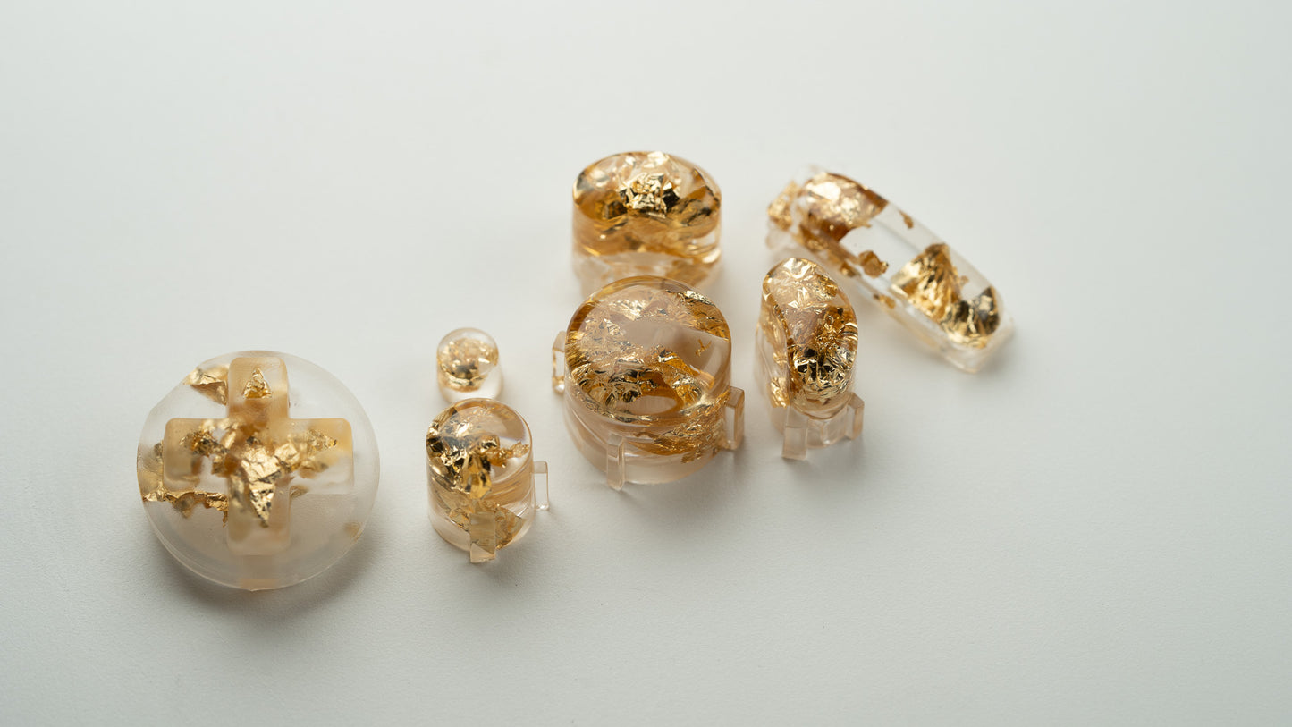 BALD GameCube Button Set - GOLDSLICK