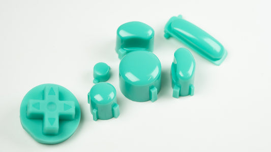 BALD GameCube Button Set - LIGHT GREEN