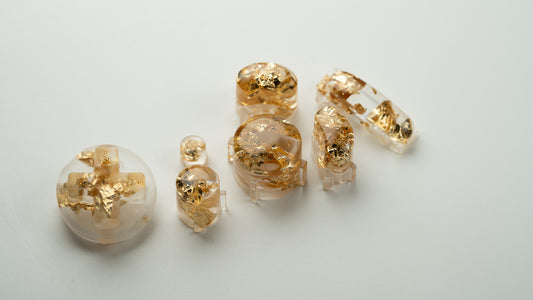 BALD GameCube Button Set - GOLDSLICK