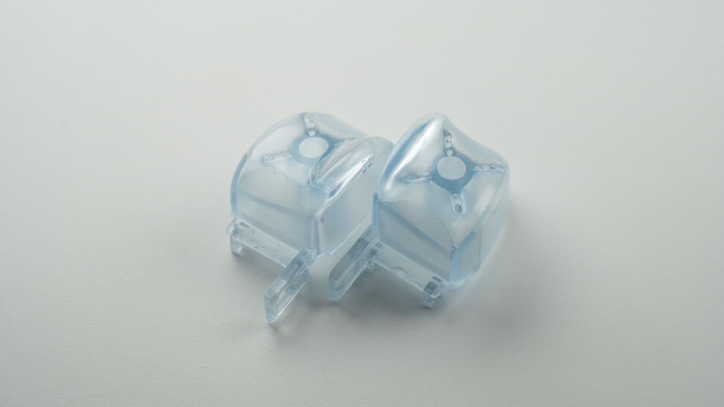 ERGO GameCube Triggers - CLEAR BABY BLUE