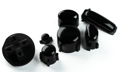 BALD GameCube Button Set - BLACK