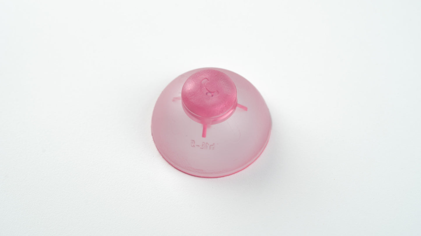 GameCube Full Resin C-Stick - CLEAR HOT PINK