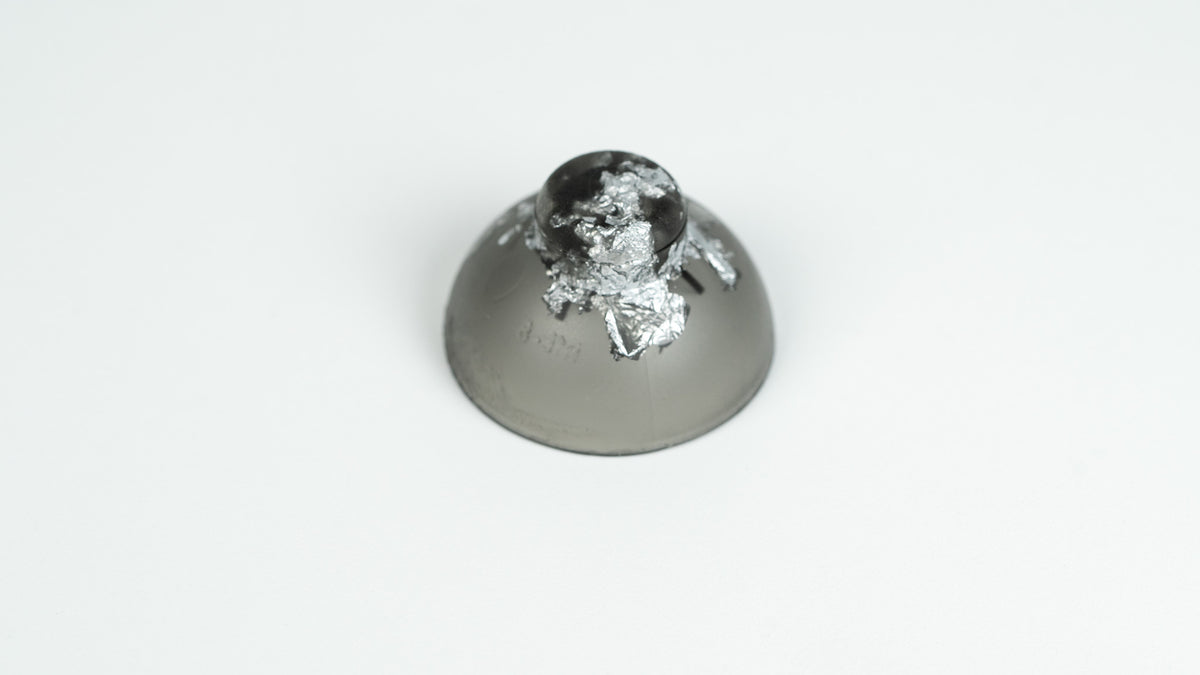 GameCube Full Resin C-Stick - SMOKED SILVER