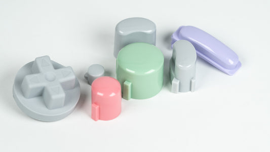 BALD GameCube Button Set - PASTEL OEM